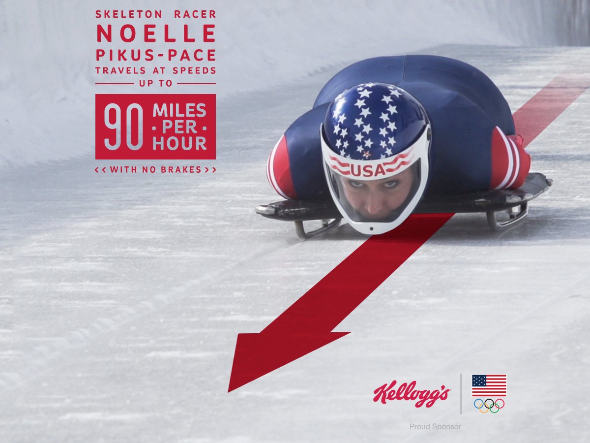 Noelle skeleton photo sponsored by kelloggs